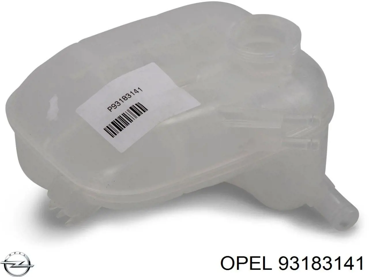 93183141 Opel tanque de expansão do sistema de esfriamento