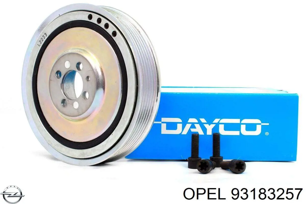 Купить 93183257 Opel Шкив-демпфер коленвала