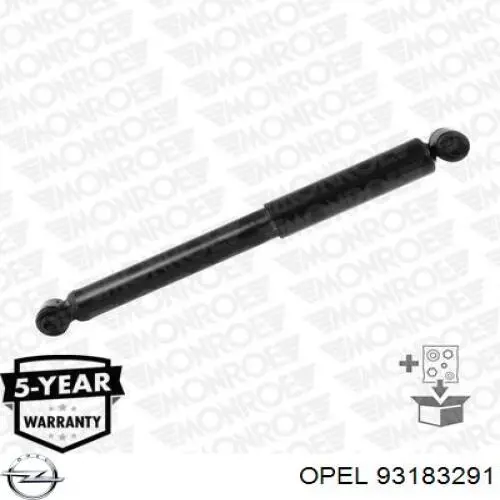 Стойка амортизатора задняя Opel 93183291 цена, от 21.31 USD