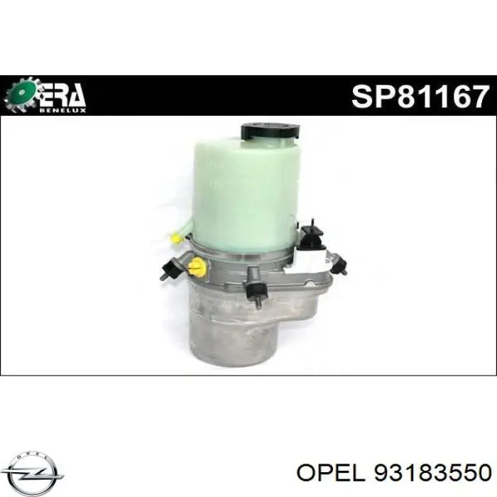 Насос гидроусилителя руля (ГУР) Opel 93183550