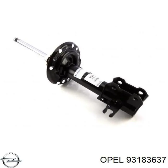 Стойка передняя левая Opel 93183637