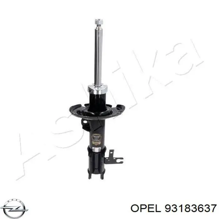 Амортизатор передней подвески левой Opel 93183637 цена, от 78.30 USD