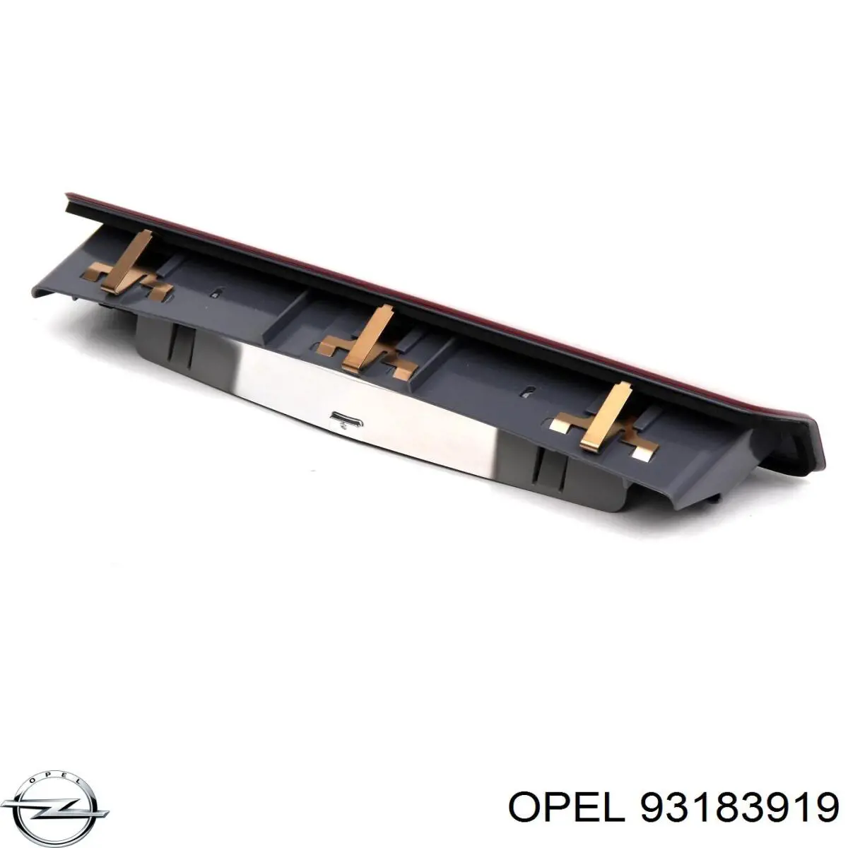 Sinal de parada traseiro adicional para Opel Astra (L35)