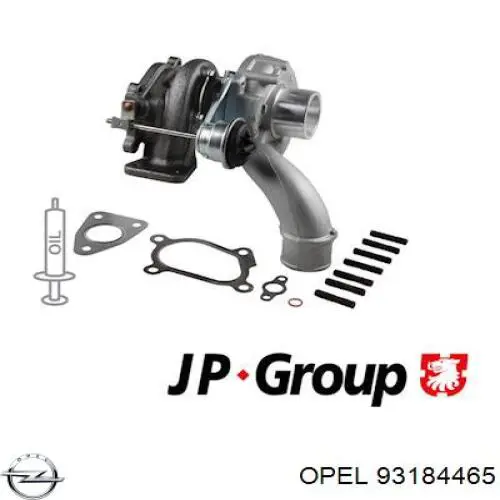 Турбонагнетатель Opel 93184465 цена, от 192.62 USD