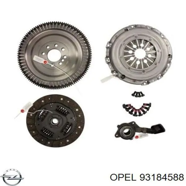 Маховик двигателя Opel 93184588 цена, от 574.45 USD