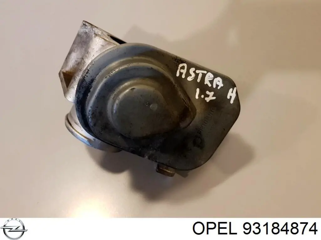 93184874 Opel válvula de borboleta montada