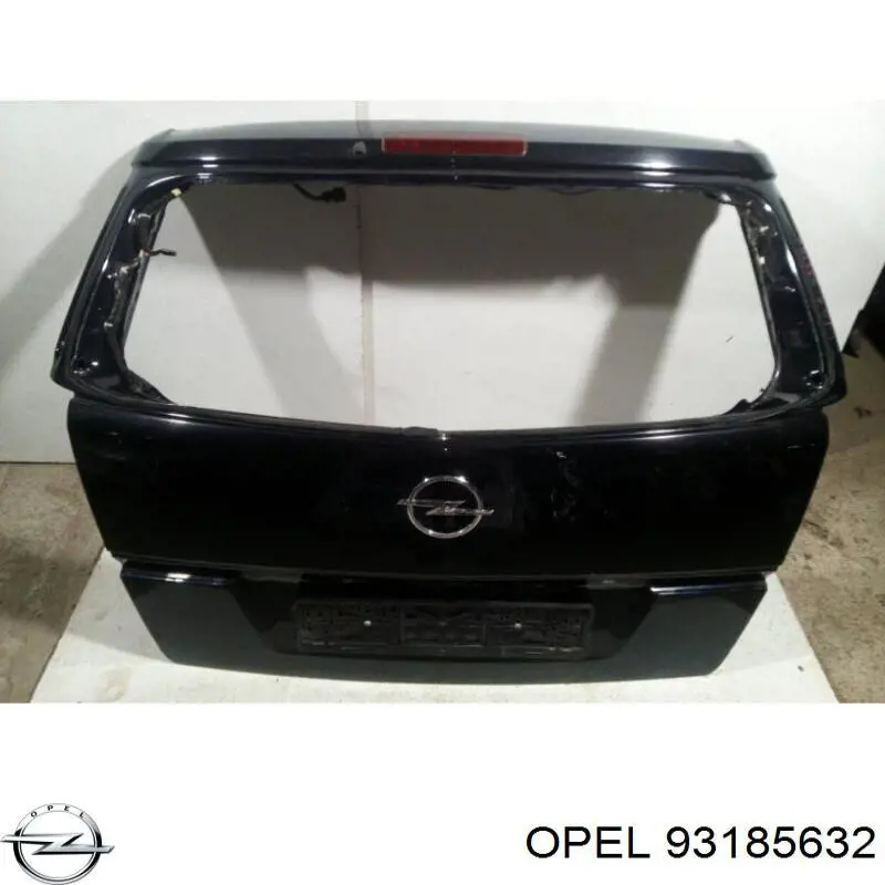 93185632 Opel porta traseira (3ª/5ª porta-malas (tampa de alcapão)