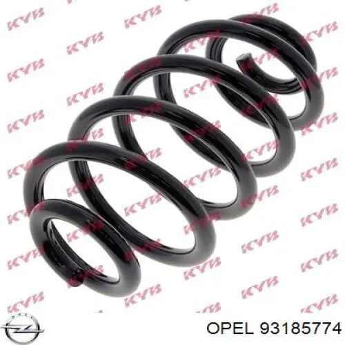Пружина амортизатора Opel 93185774 цена, от 24.24 USD