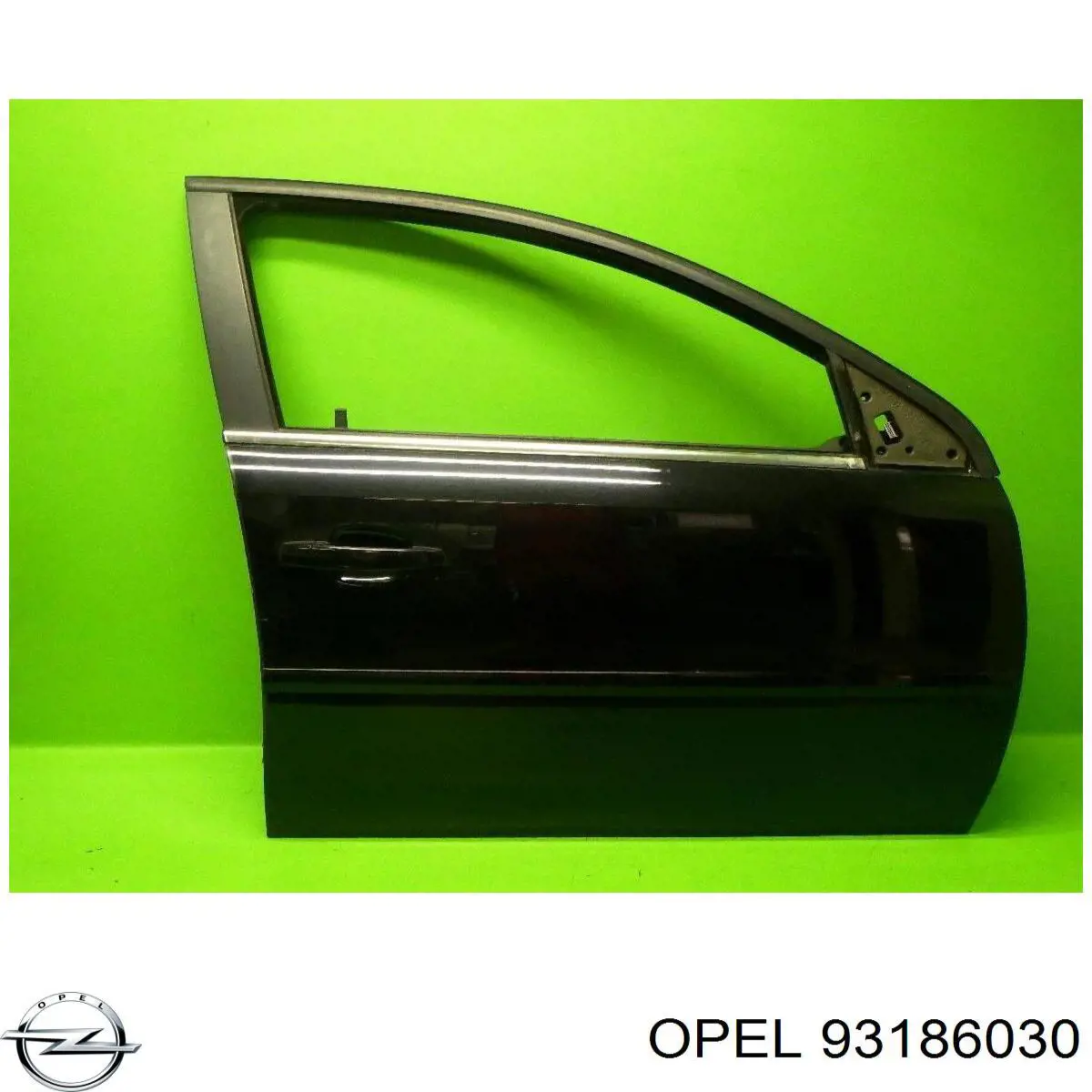 93186030 Opel дверь передняя правая