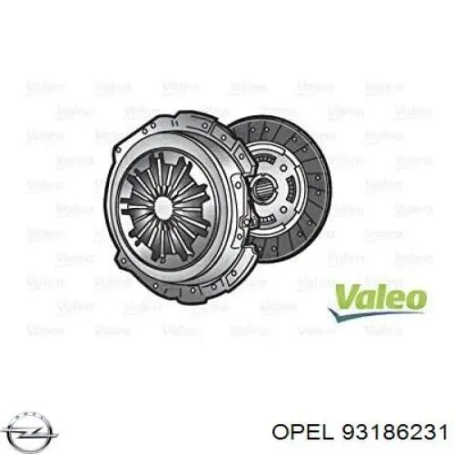 Купить 93186231 Opel Диск сцепления