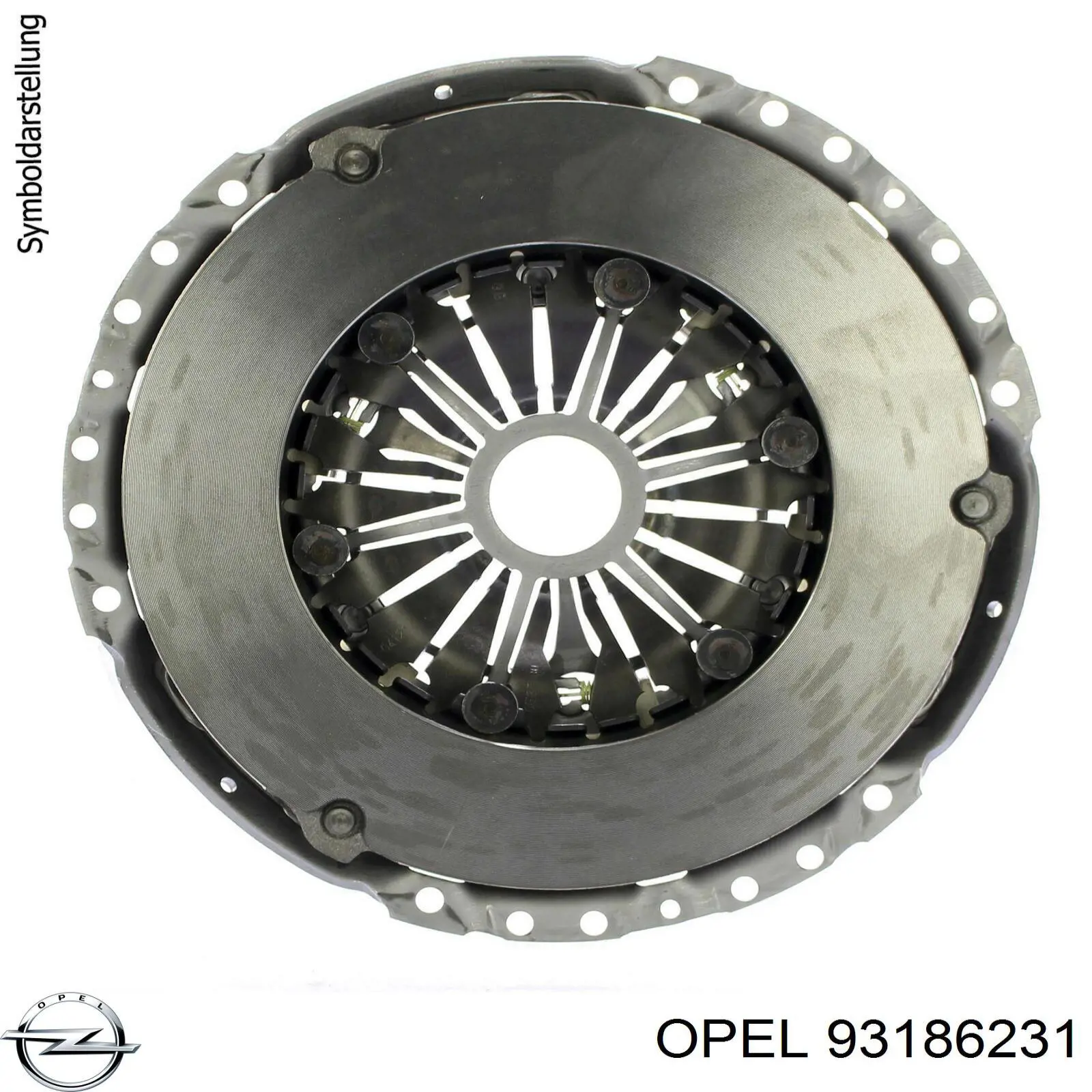 Диск сцепления Opel 93186231 цена, от 28.15 USD