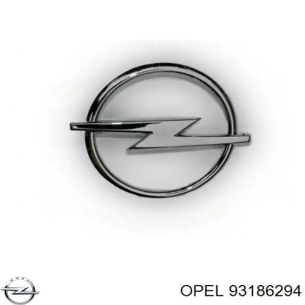 1324246 Opel эмблема решетки радиатора