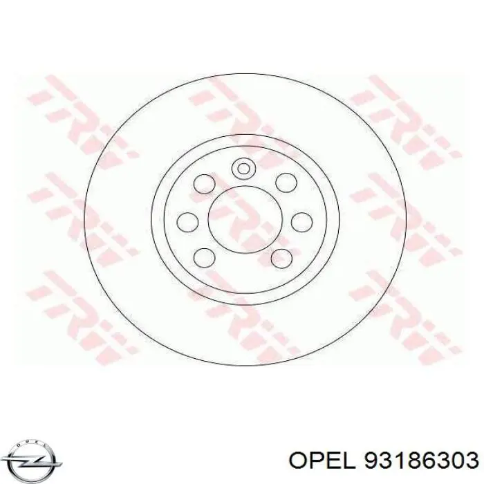 Купить 1515020 Opel Ротор тормозной