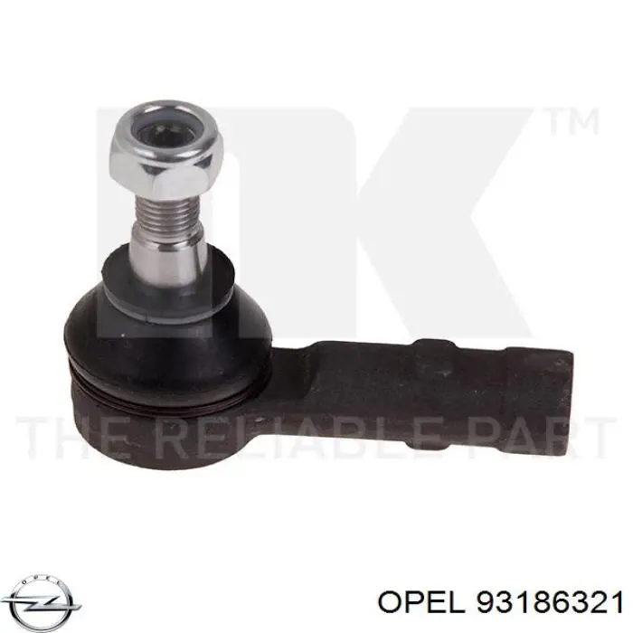 Наконечник рулевой тяги Opel 93186321