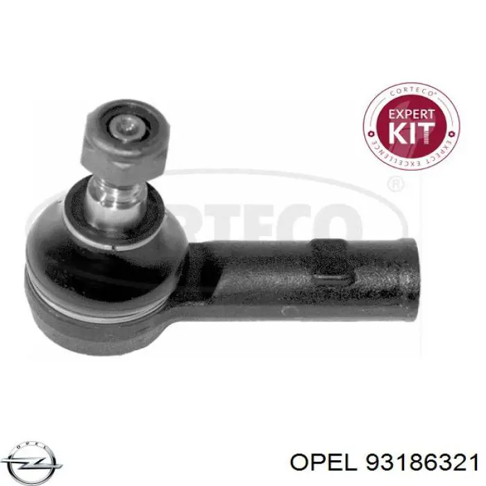 Купить 93186321 Opel Наконечник рулевой тяги, внешний