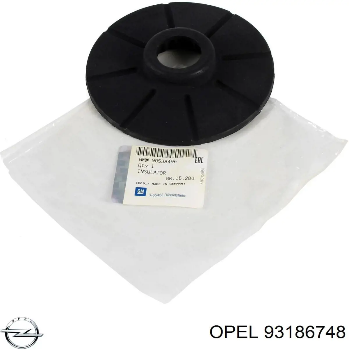 Стойка амортизатора задняя Opel 93186748 цена, от 45.55 USD