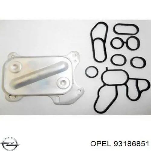 93186851 Opel Корпус маслофильтра