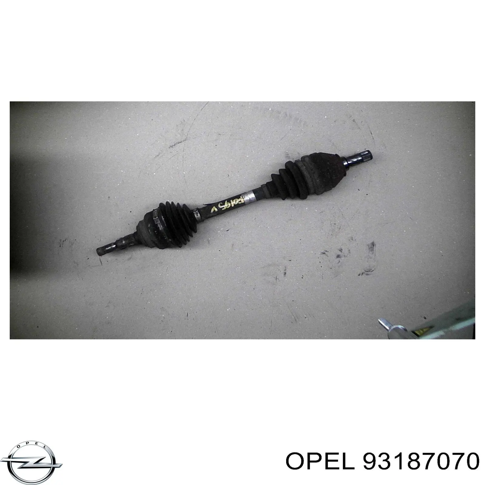 Привод передний левый Opel 93187070 цена, от 87.03 USD