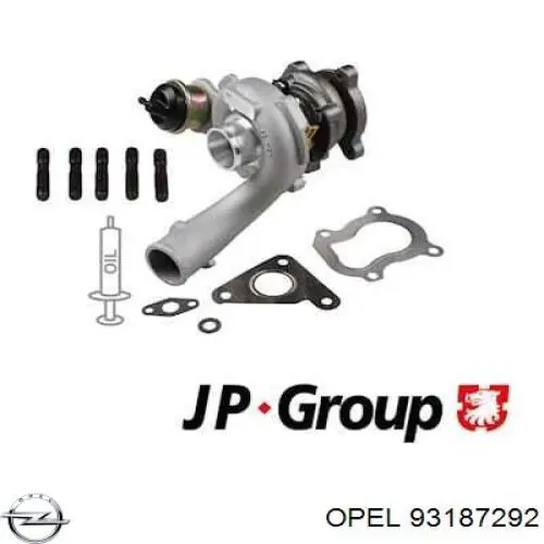 Турбонагнетатель Opel 93187292 цена, от 190.04 USD