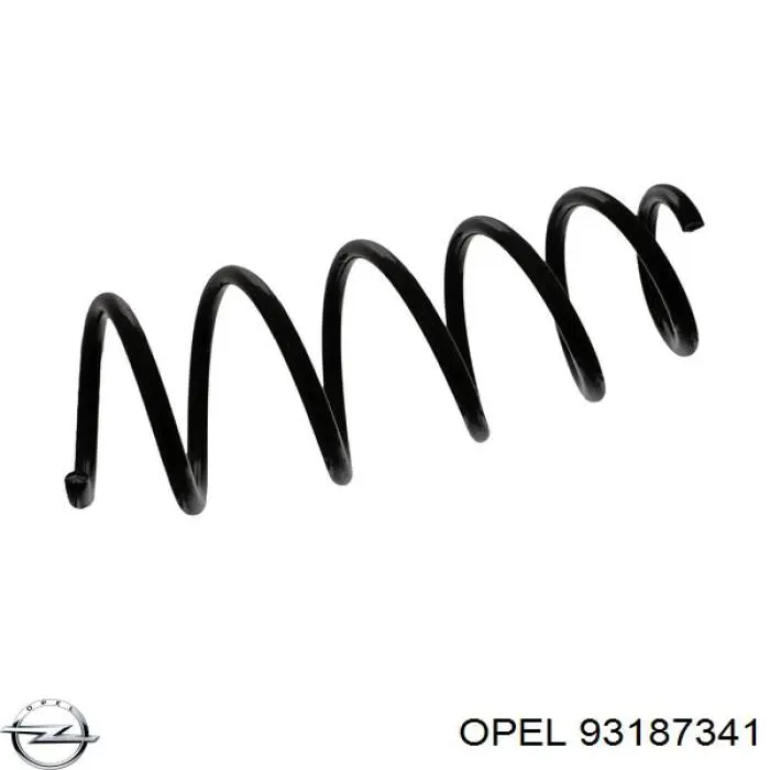 93187341 Opel пружина передняя
