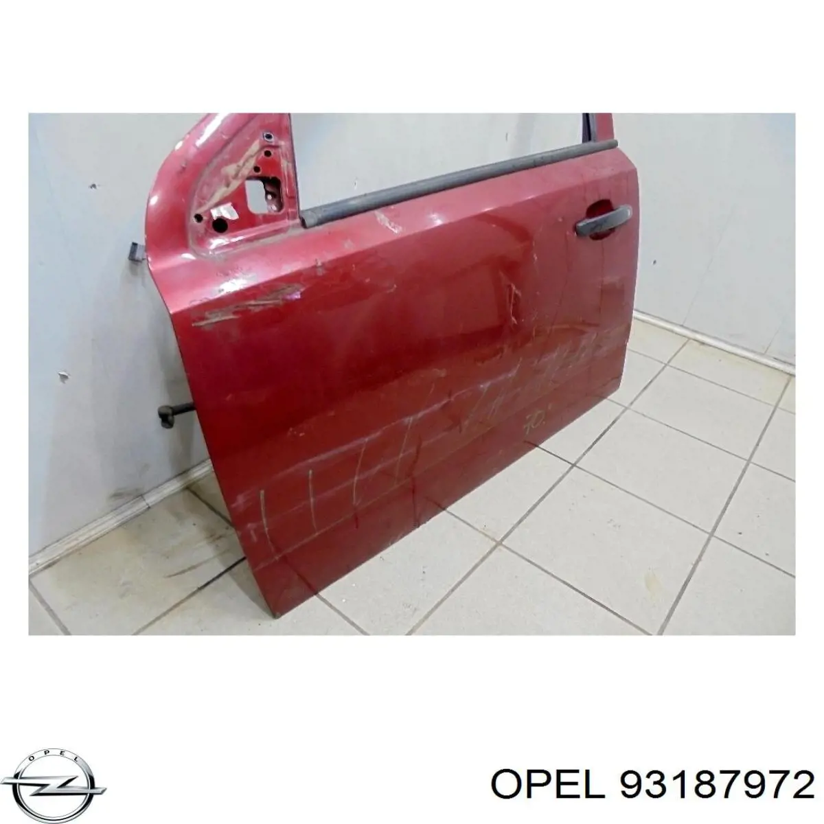 0124085 Opel Водительская дверь