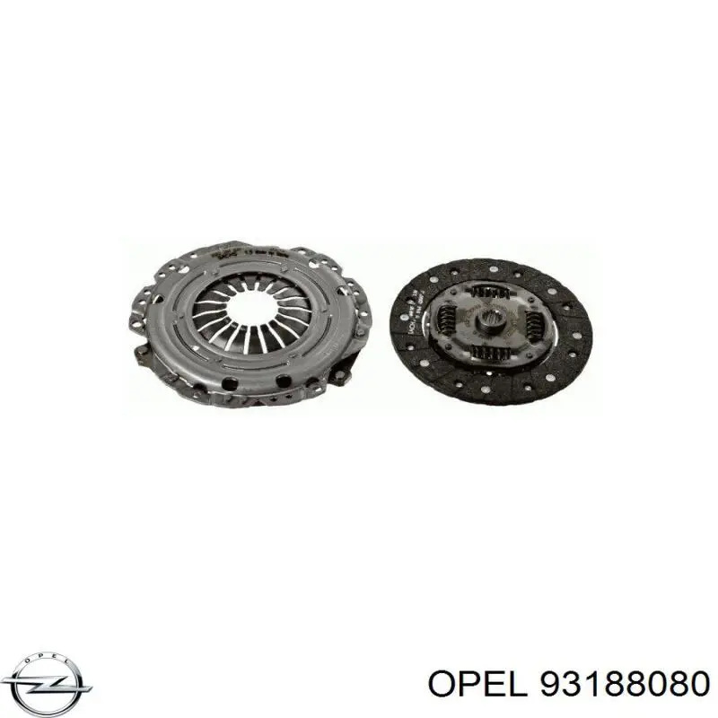 Комплект сцепления (3 части) Opel 93188080 цена, от 101.86 USD