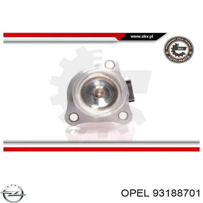 93188701 Opel клапан егр