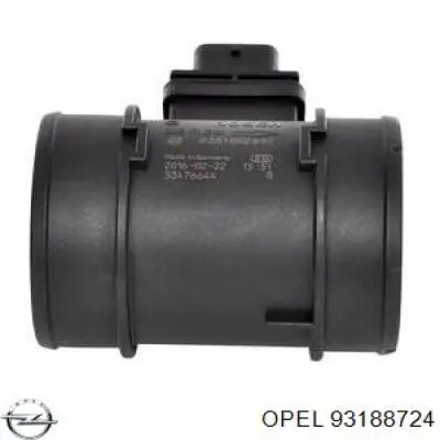 Расходомер воздуха Opel 93188724