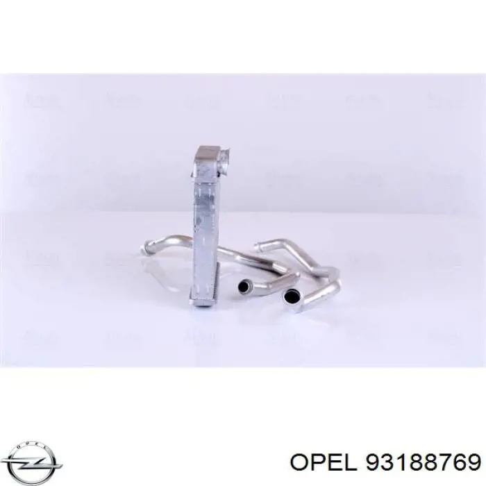 Радиатор печки 93188769 General Motors
