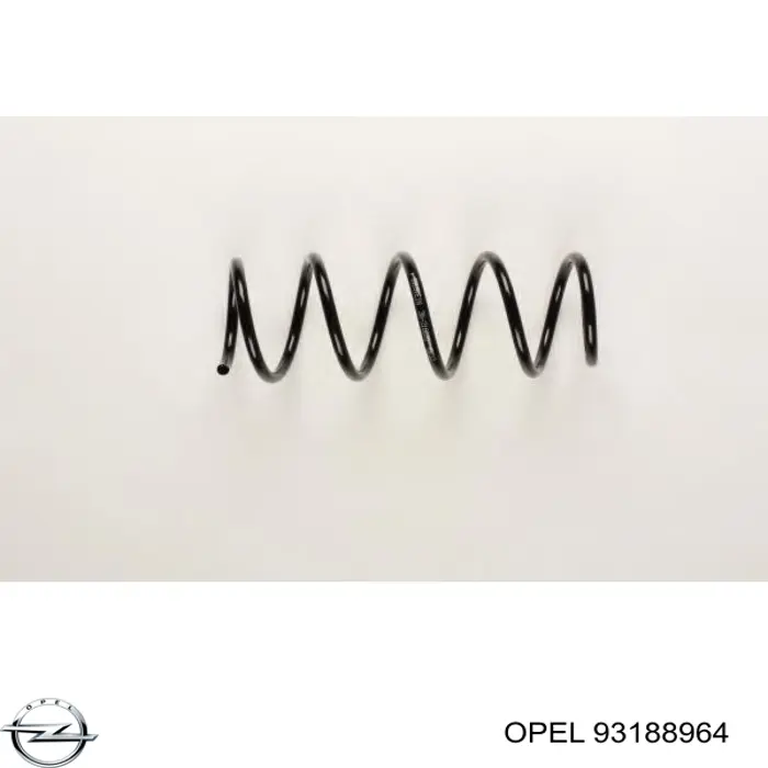 93188964 Opel Пружина передней подвески