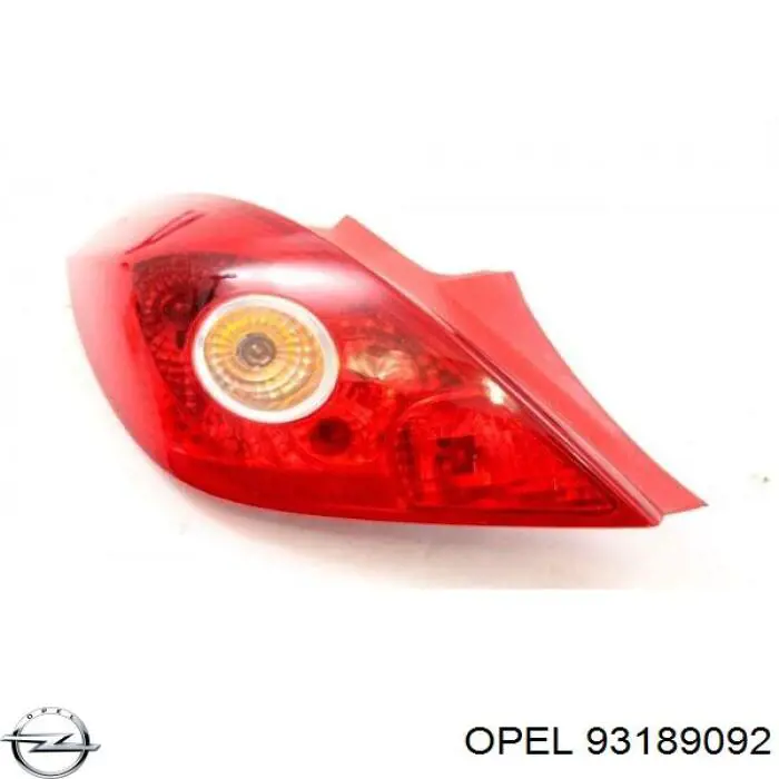 Задняя левая фара Opel 93189092 цена, от 47.65 USD