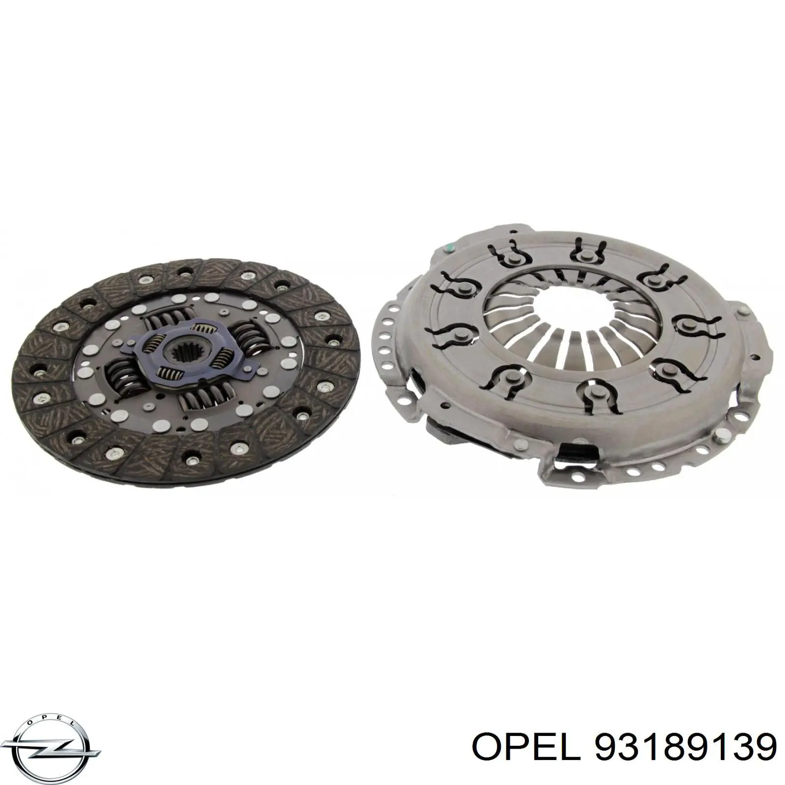 Купить 93189139 Opel Комплект сцепления (диск, корзина, подшипник)