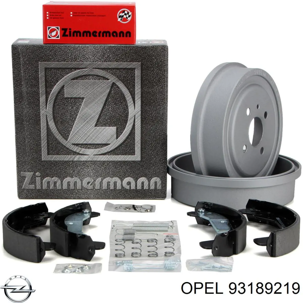 Барабан тормозной задний Opel 93189219 цена, от 29.70 USD