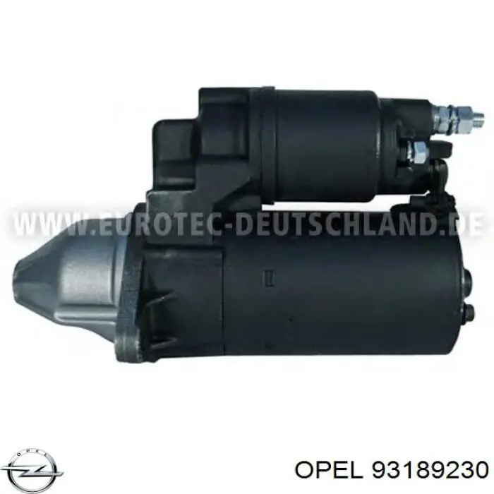 Стартер 93189230 Opel