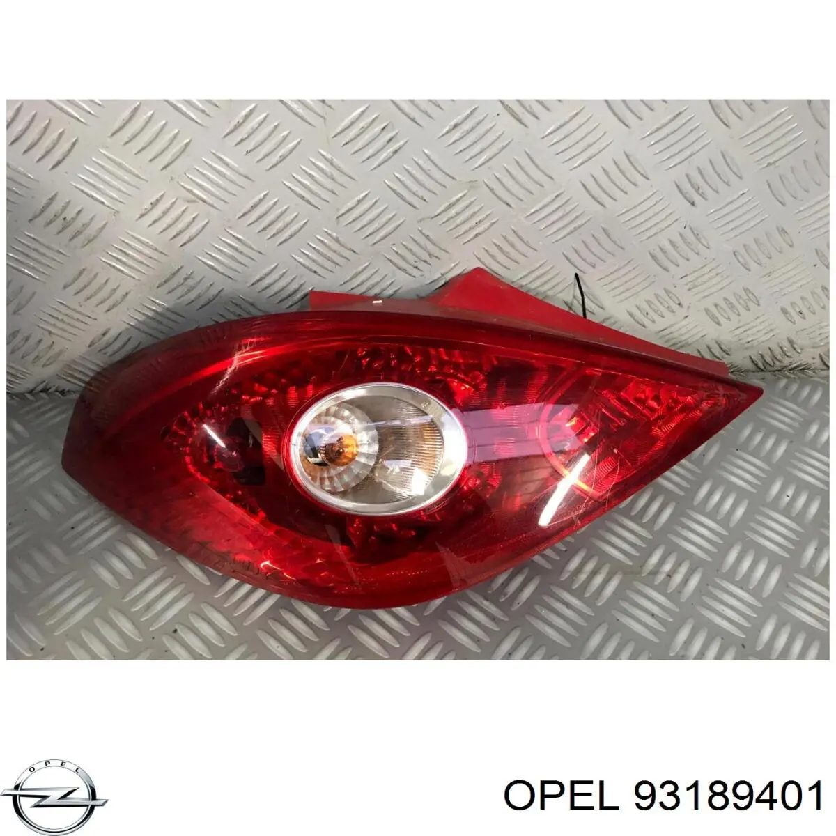 93189401 Opel фонарь задний левый