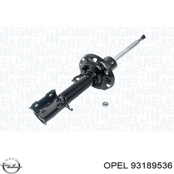 Амортизатор подвески передний левый Opel 93189536 цена, от 53.54 USD