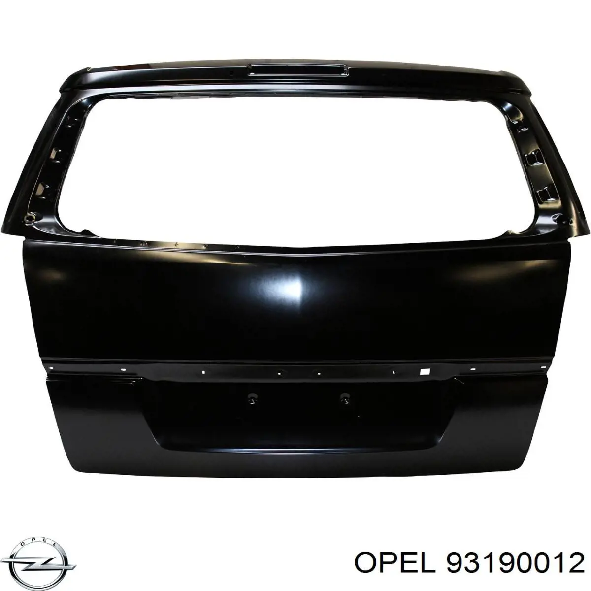 93190012 Opel porta traseira (3ª/5ª porta-malas (tampa de alcapão)