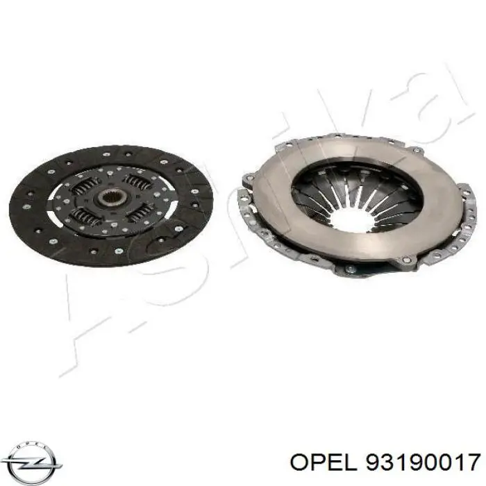 Сцепление 93190017 Opel