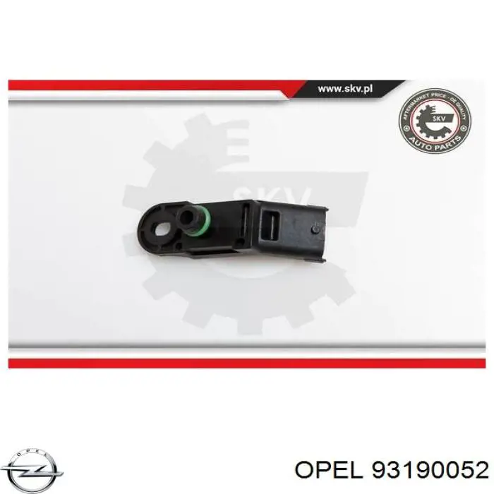 93190052 Opel датчик давления во впускном коллекторе, map