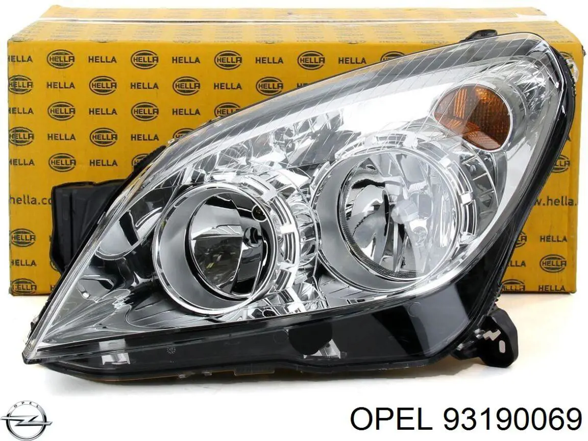 Фара левая Opel 93190069 цена, от 109.80 USD