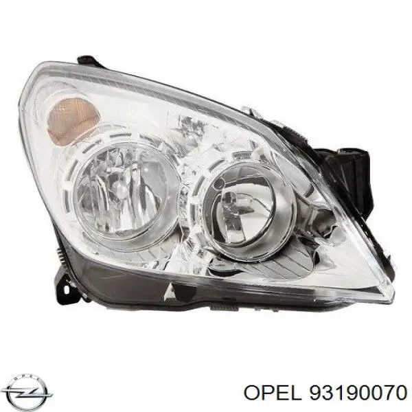 Правая блок фара Opel 93190070 цена, от 119.74 USD