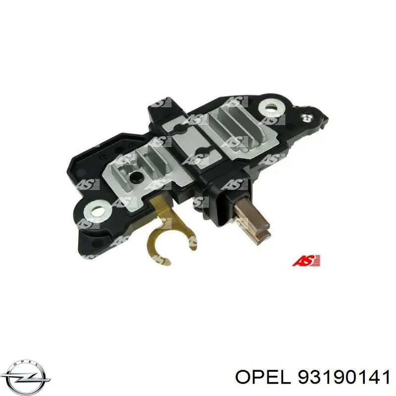 Реле зарядки генератора Opel 93190141 цена, от 27.68 USD