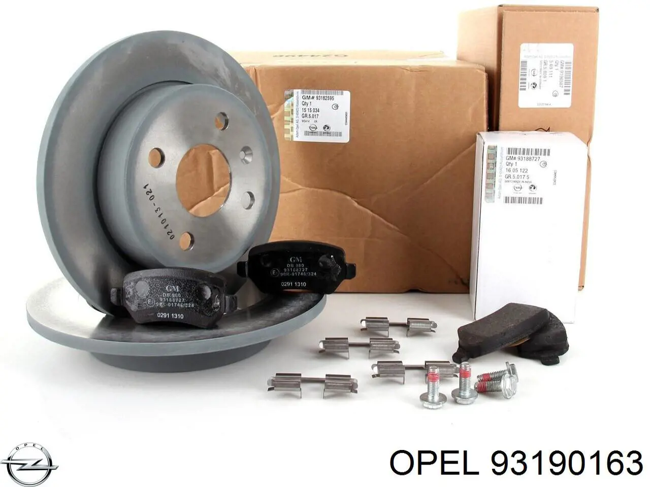 Купить 93190163 Opel Ротор тормозной