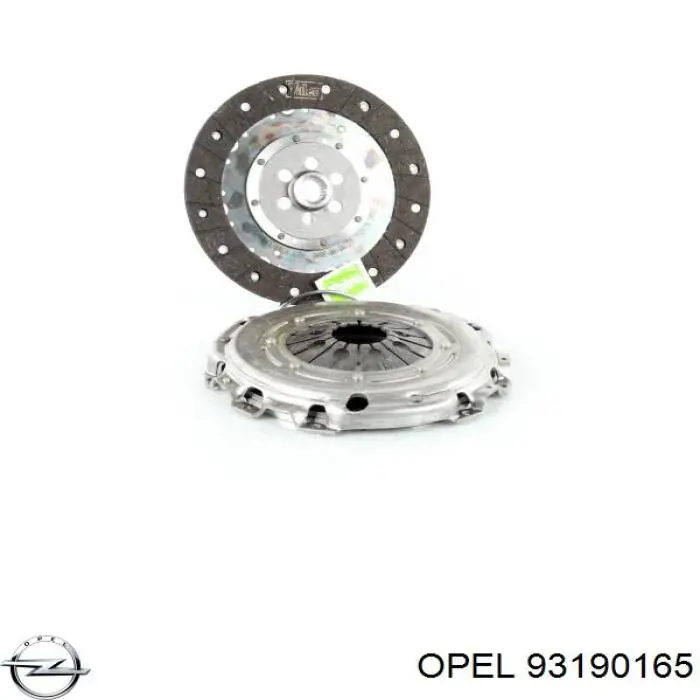 Комплект сцепления (3 части) Opel 93190165 цена, от 211.24 USD