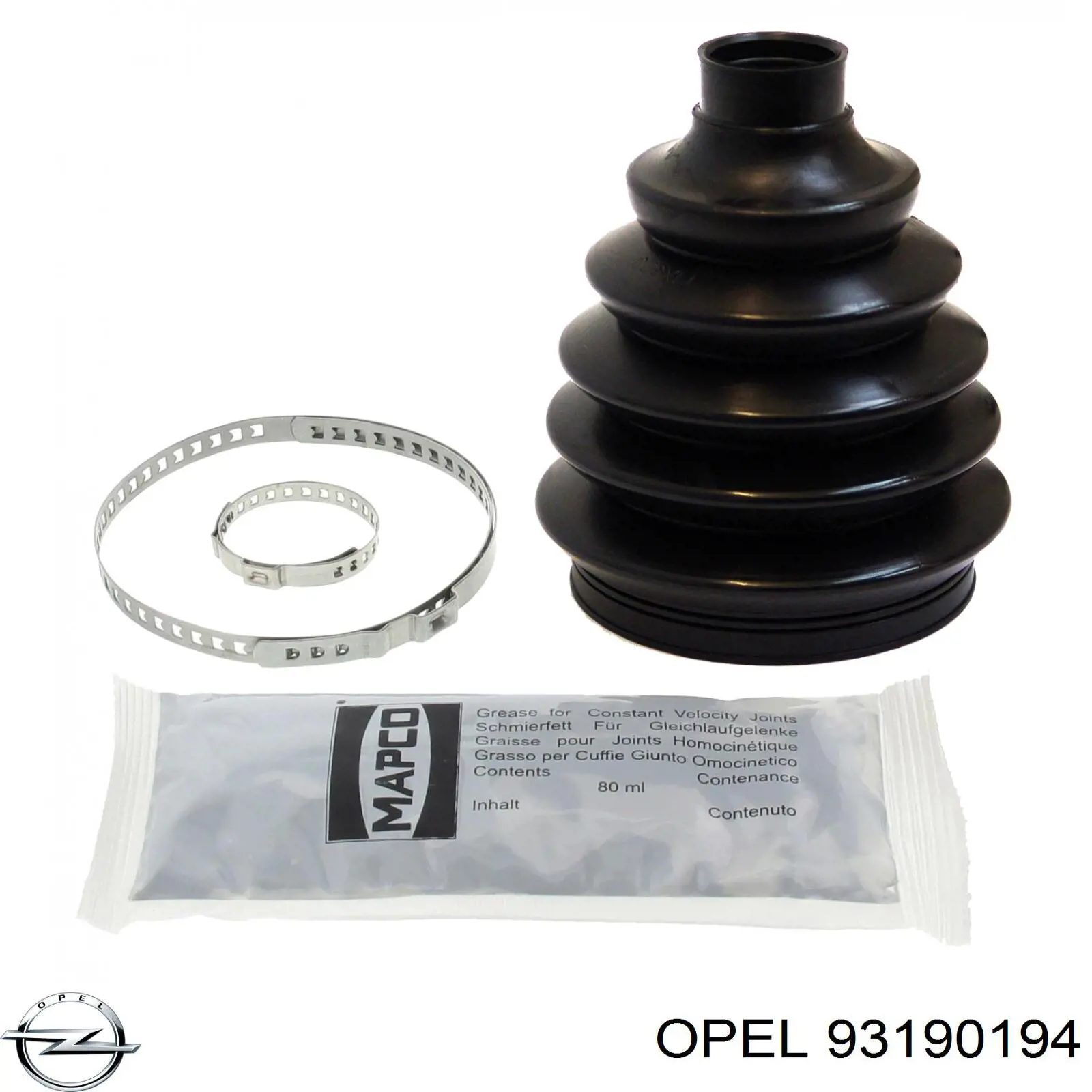 Чехол шруса Opel 93190194 цена, от 10.36 USD