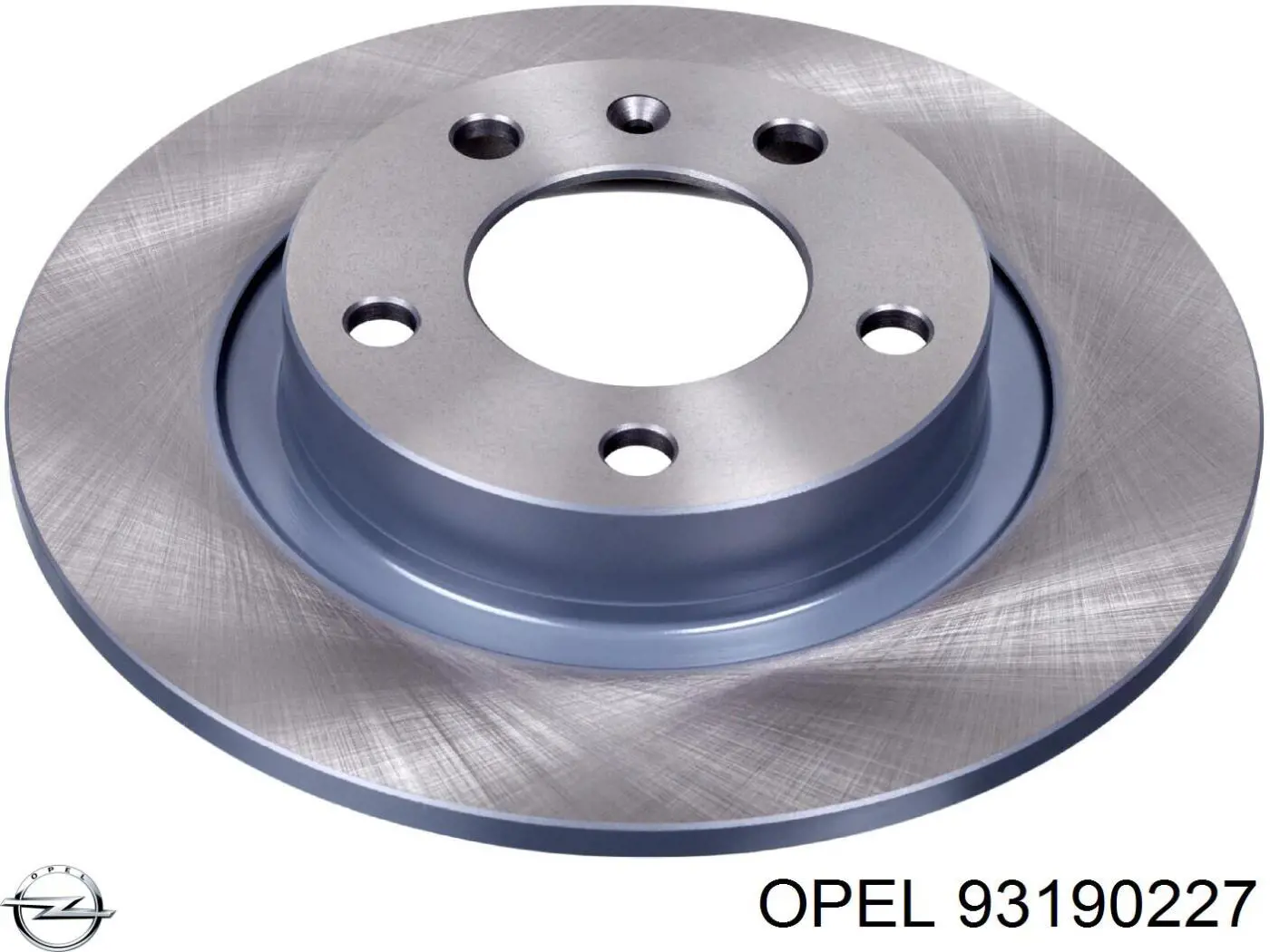 93190227 Opel диск тормозной задний