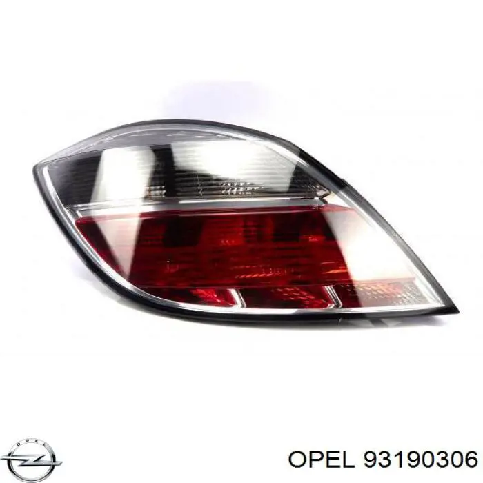 93190306 Opel фонарь задний левый
