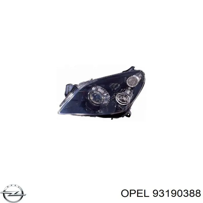 Фара левая Opel 93190388 цена, от 239.87 USD