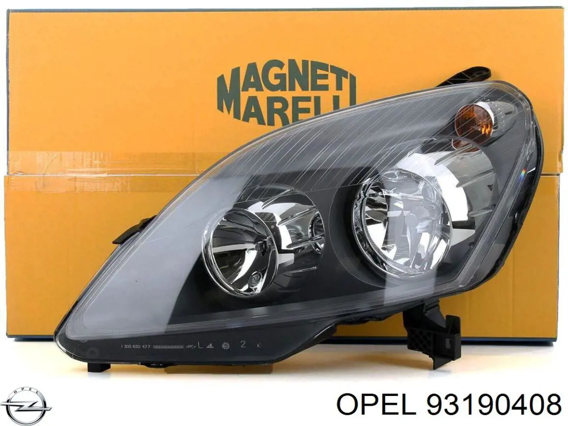 Фара левая Opel 93190408 цена, от 143.56 USD