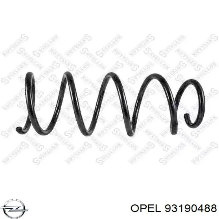 Пружина амортизатора передняя Opel 93190488 цена, от 23.00 USD